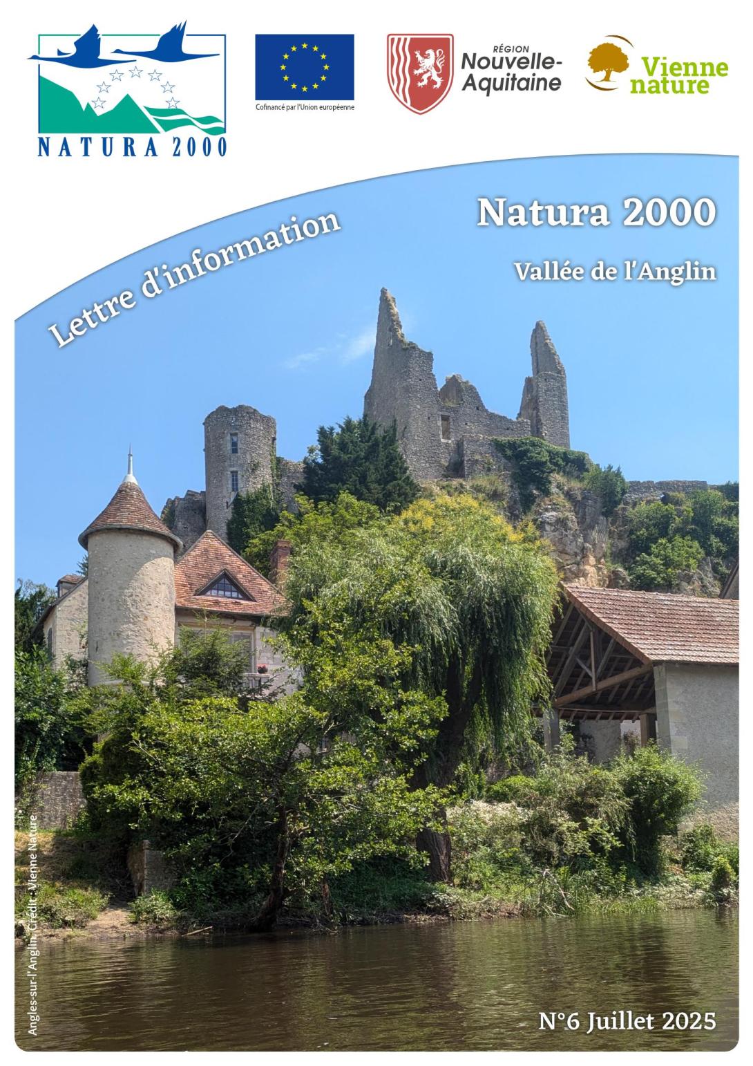 Couverture de la Lettre info 6 Vallée Anglin